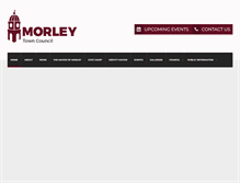 Tablet Screenshot of morley.gov.uk